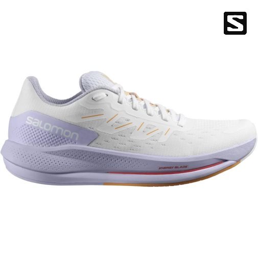 Sapatilhas de Corrida Salomon Spectur Feminino Branco Lavanda | PT E49657